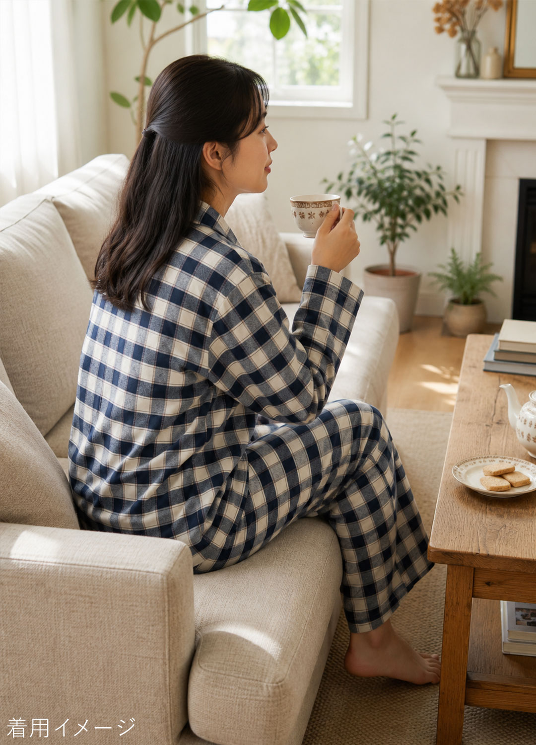 快眠パジャマ 着用イメージ